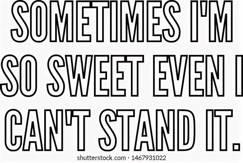 Can t stand with. Can t stand with