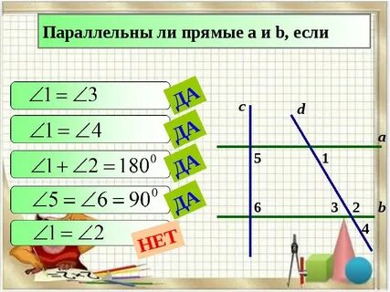Решение прямая параллельная