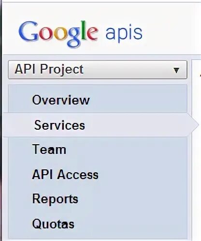 Google apis services