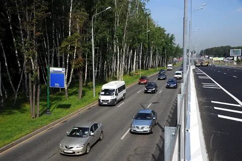 Пешком шоссе