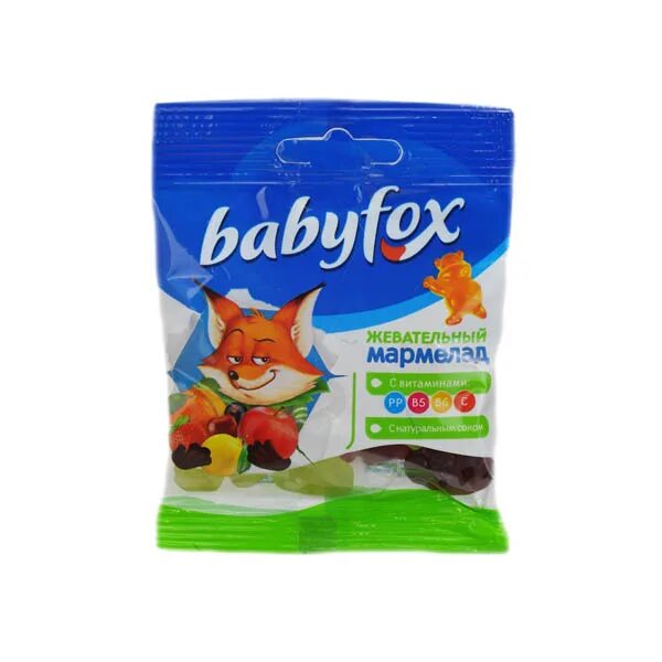 Жевательный мармелад Baby Fox. Жев.марм Babyfox Бегемоты 30г/90. Мармелад "бэби Фокс" 70 гр./КДВ. Мармелад жев КДВ Babyfox Бегемоты 30г 1/90 вм366.