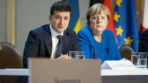 Меркель зеленскому