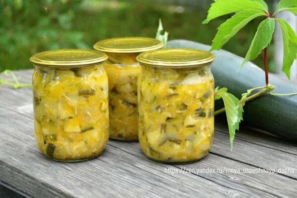 Самый простой салат из кабачка, моркови, перца. Анисовый огород Аллы Анискиной Д