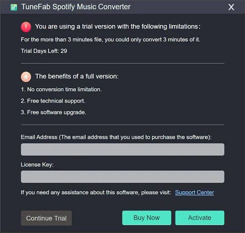 Tunefab spotify music