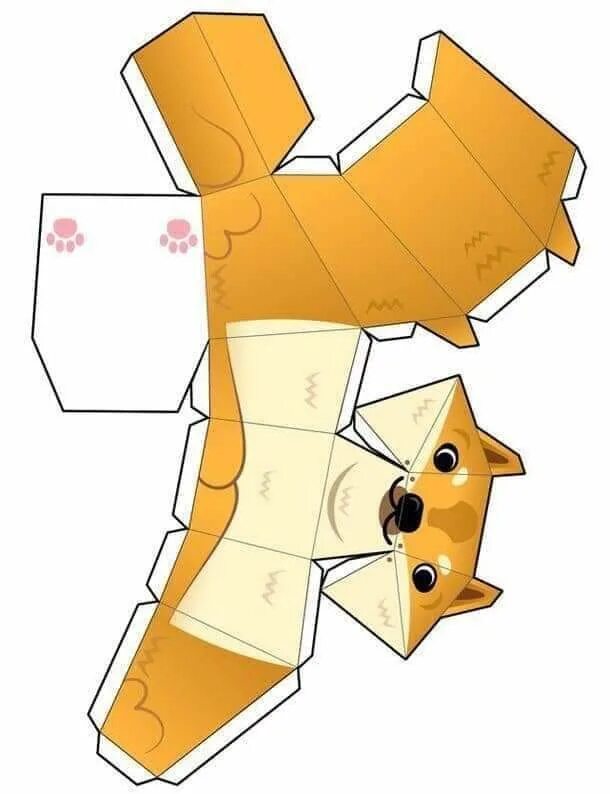 Паперкрафт схемы распечатать бесплатно для начинающих Diy Papercraft Pdf Template For Creating 3d Dragon On A Rock From Paper 299 in 2