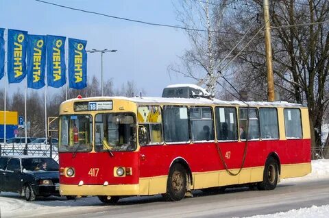Транспорт калуга троллейбус