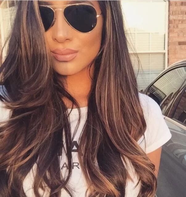 5 Bright Balayaj Hair Color Ideas Mechas balayage, Luces en cabello castaño, Bal