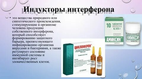 Препараты индукторы