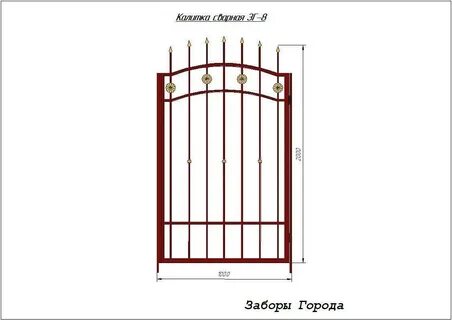 Замок калитка схема