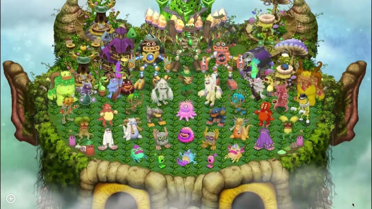 Остров фей мсм. Остров my singing monsters остров. Как поет остров растений. Остров растений my singing monsters. My singing monsters острова.