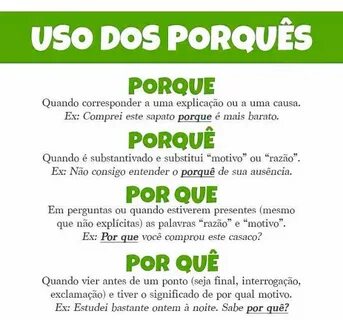 Por porque para