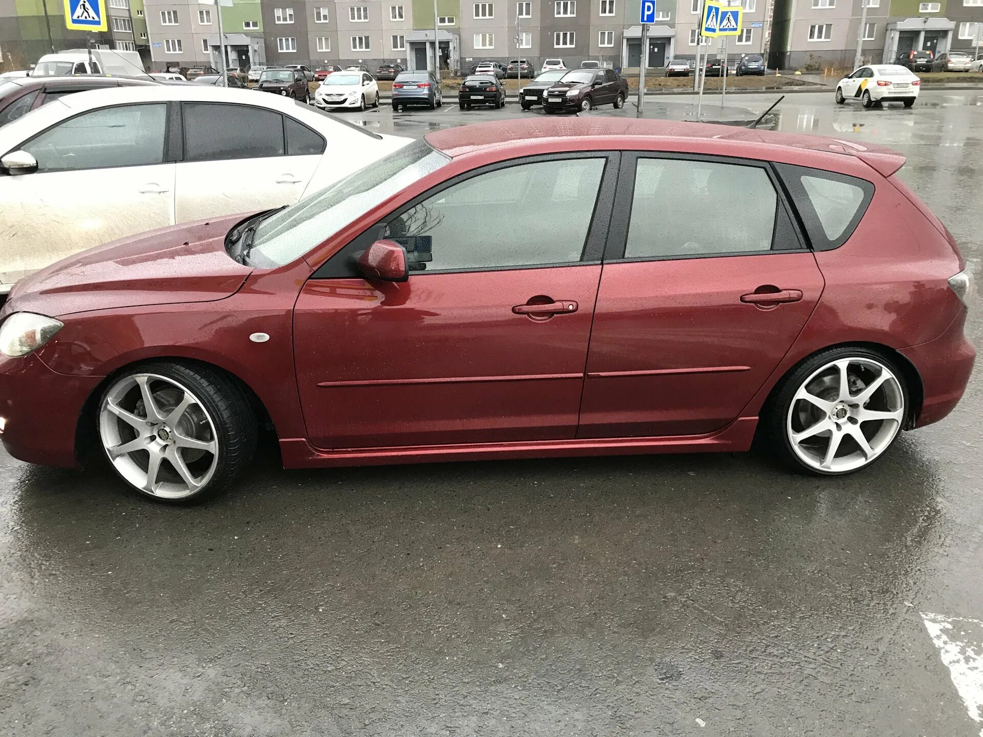 Колеса мазда 3 бк. Mazda 3 r18. Мазда 3 BK r18. Мазда 3 БК r17. Диски Мазда 3 BK r18.