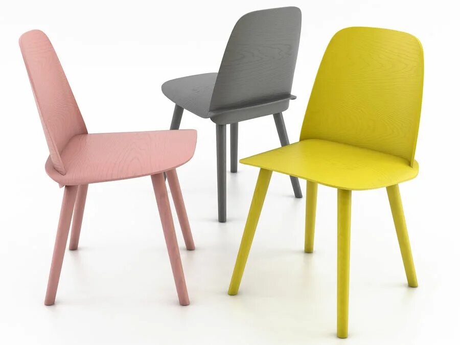Стул том 3. Muuto стул nerd. 3d стул. стул 3d модель. барный стул muuto.