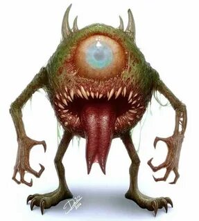 As a monster