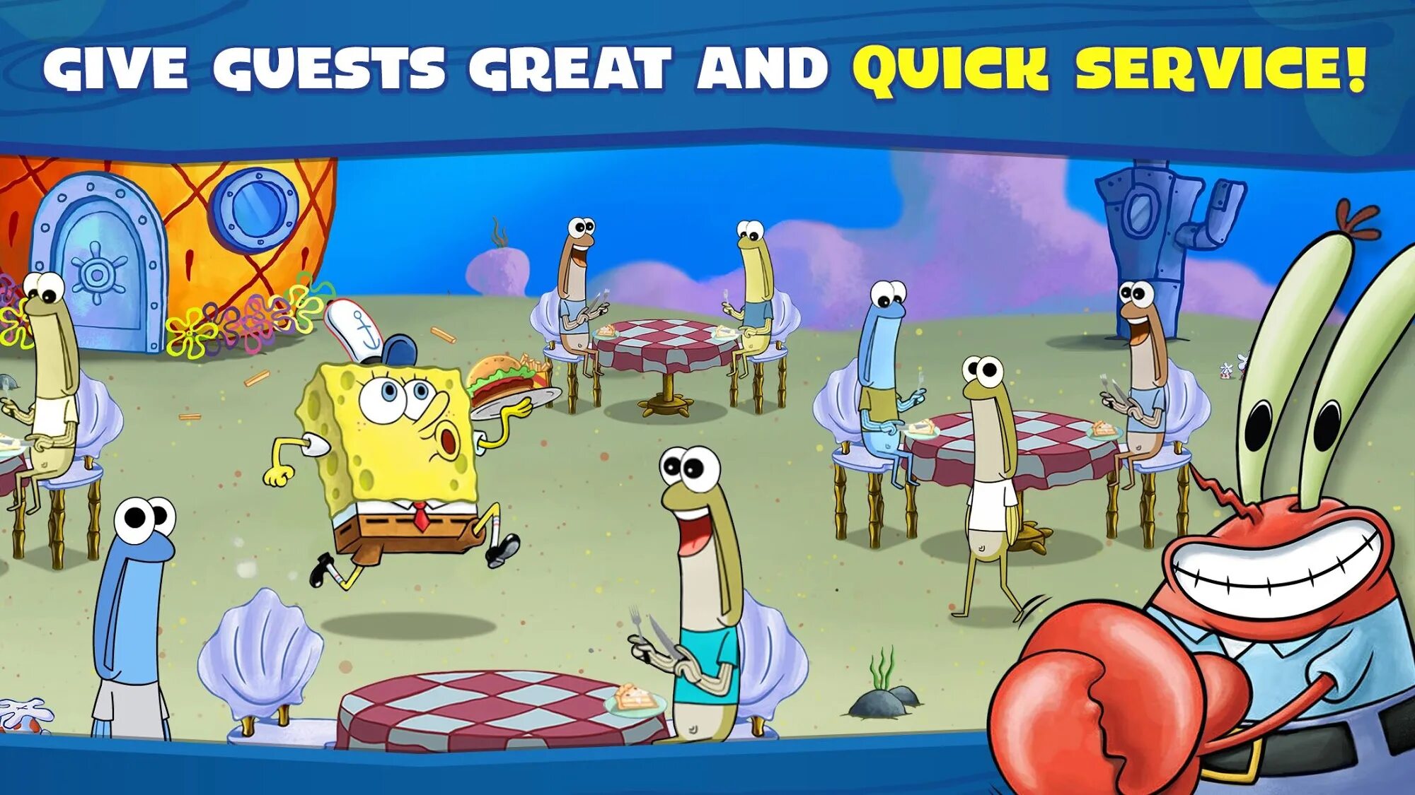Мод много денег spongebob adventures