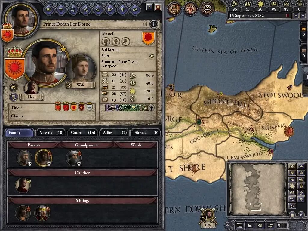 Crusader kings 3 a game of thrones