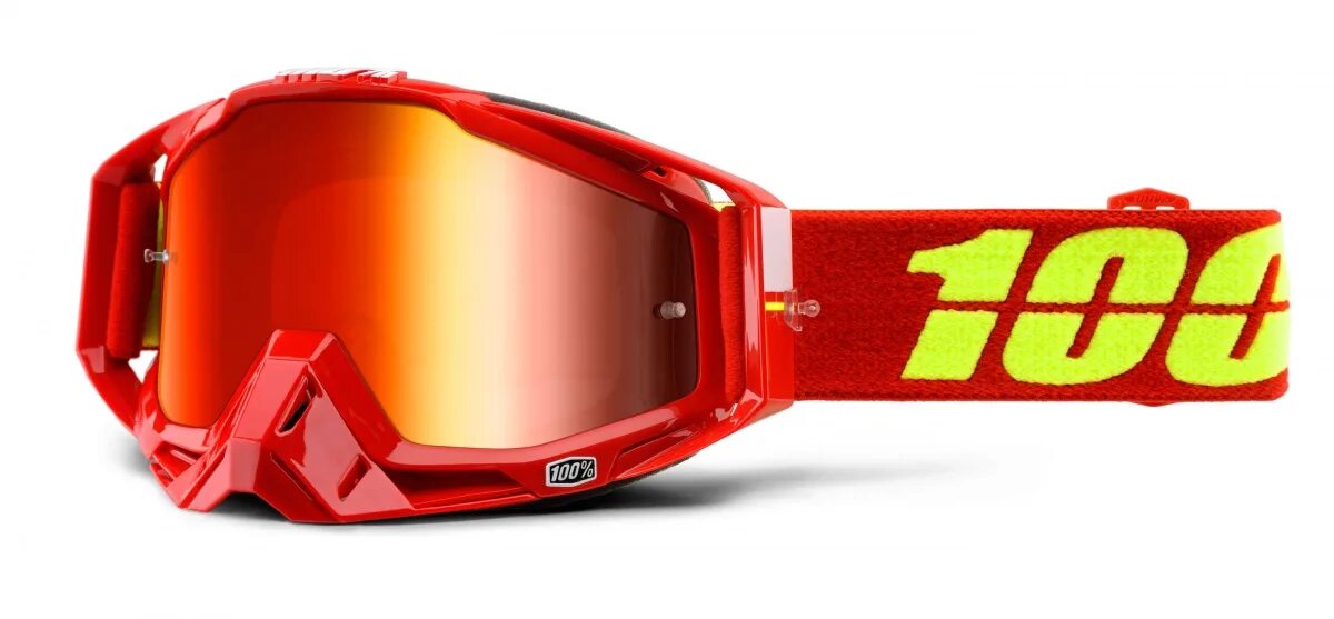 Очки эндуро. Очки 100% Racecraft Red. Очки кроссовые 100% Strata. 100 Racecraft MX Goggle. Кроссовые очки 100 красные.