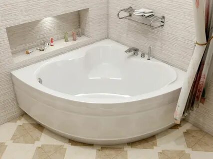 Глубокие угловые ванны