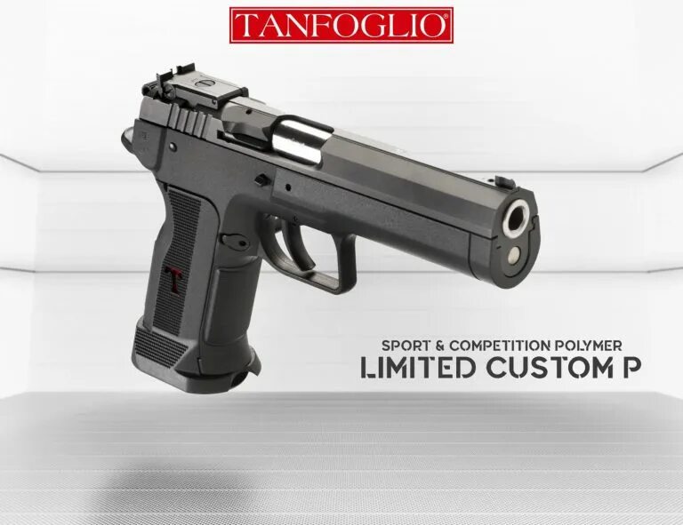 Customs limited. Танфоглио Лимитед кастом. Итальянские боевые пистолеты Танфолио ft9. Tanfoglio Limited Custom с коллиматором.