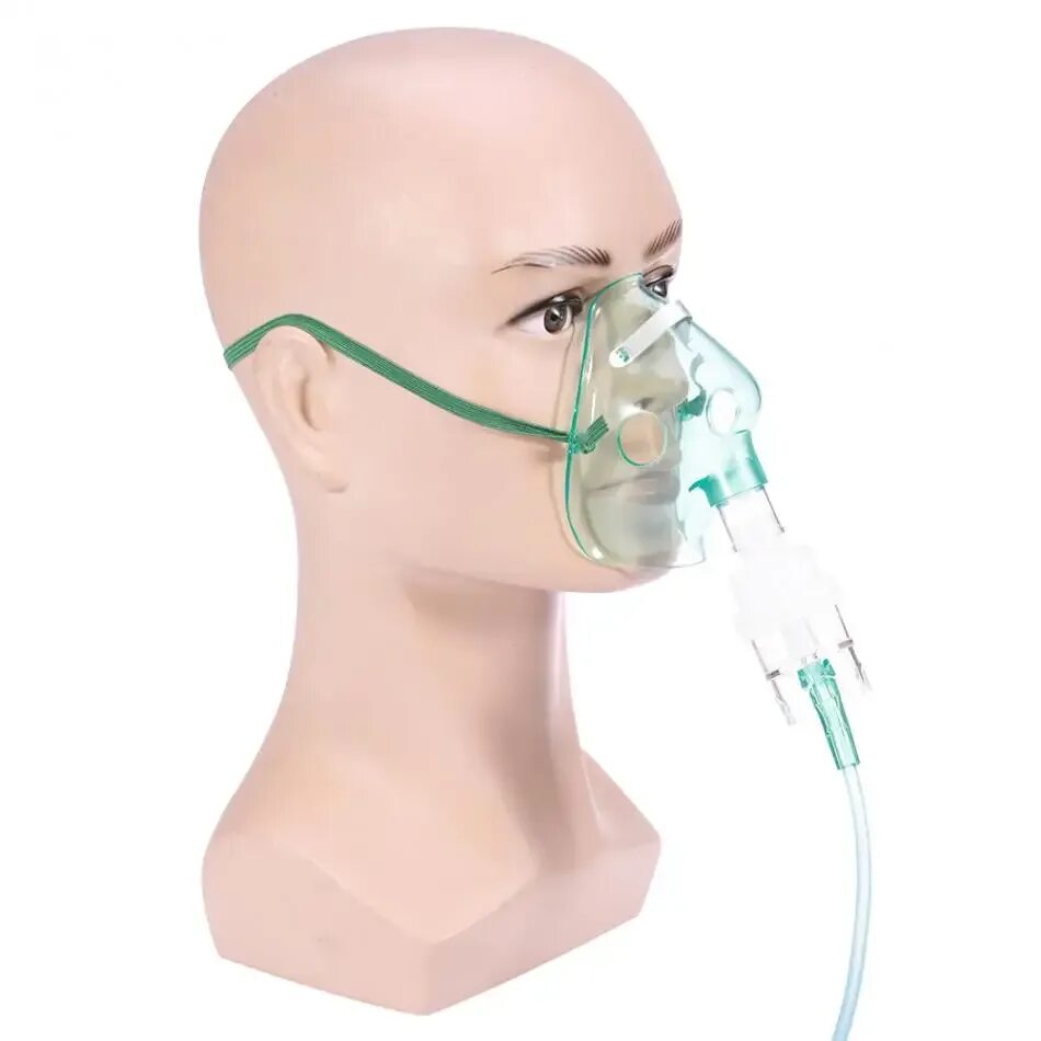 Маска для дыхания медицинская. Небулайзер с кислородной маской. Маска лицевая кислородная нереверсивная l с трубкой 2м fs930l Alba Healthcare. Кислородная маска для дыхания. Маска ингалятор для дыхания.