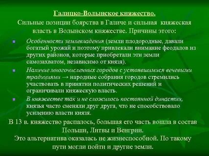 Особенности власти князя