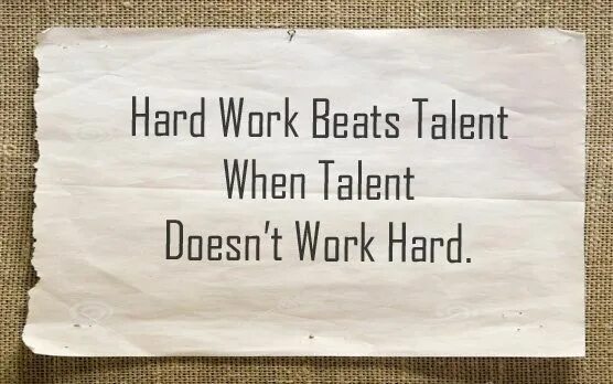 Doesn t working. Hard work beats talent. hard work beats talent when talent doesn&#039;t work hard. talent or hard work. hard work beats talent every time.