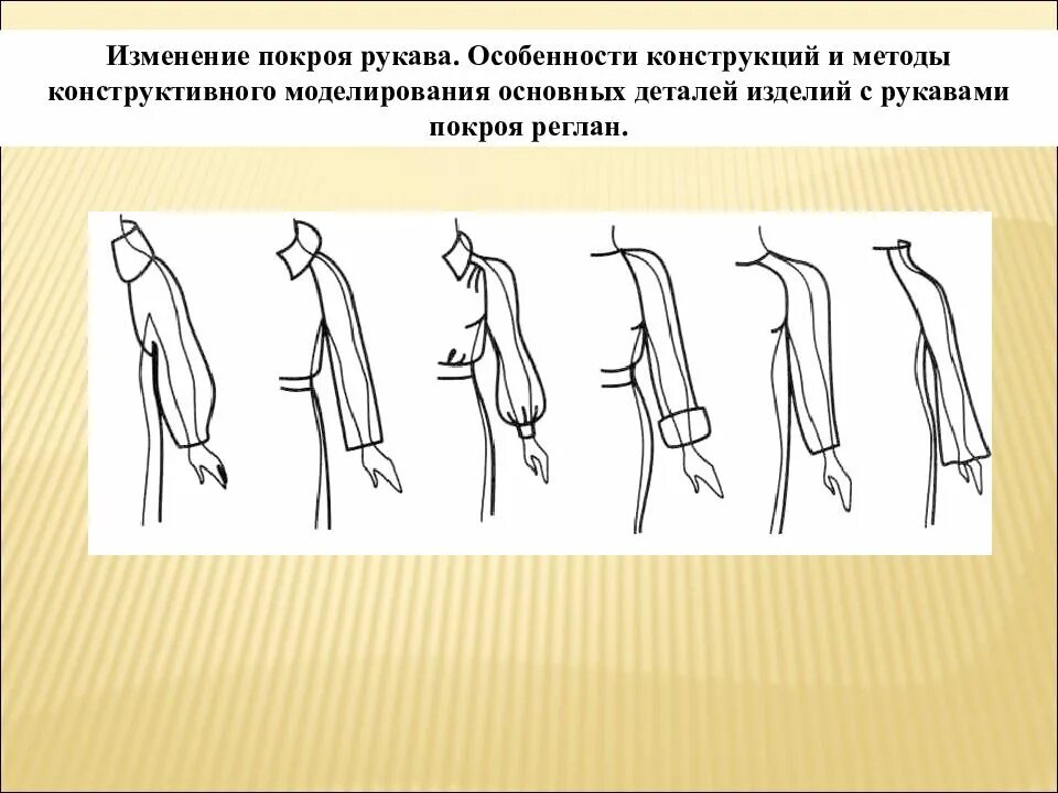 Покрой какие бывают. Изменение покроя рукава. Виды покроя рукавов. Типы покроя рукавов. Виды рукавов по покрою.