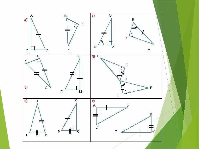 Урок признаки равенства прямоугольных треугольников 7 класс. Задачи на равенство прямоугольных треугольников 7 класс. Признаки равенства прямоугольных треугольников задачи. Задачи на признаки равенства прямоугольных треугольников 7. Задачи на равенство прямоугольных треугольников 7.