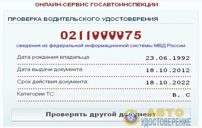 Как узнать срок лишения водительских