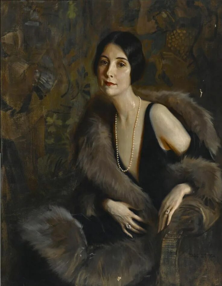 Tadeusz (tade) styka / тадеуш стыка (1889-1954) -. Портрет известного художника 20 века. Силыч горюшкин-сорокопудов (1873 - 1954). Художник leopold schmutzler (1864-1941). Портрет известного художника 20 века.