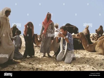 The camel was very thirsty