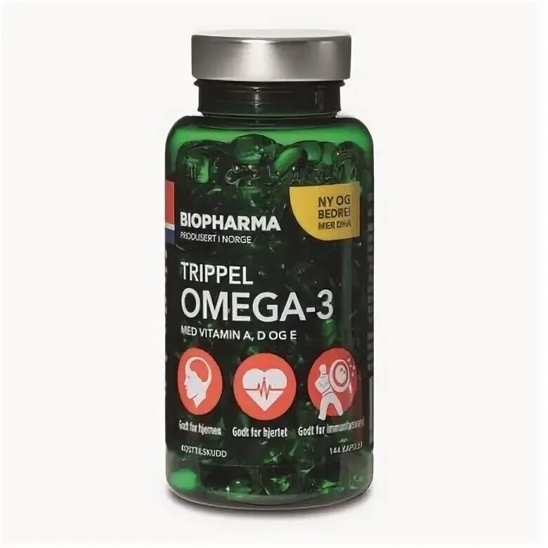 Омега 3 норвежская купить. Biopharma Trippel Omega-3. Biopharma тройная Омега-3 капсулы. Тройная Омега 3 Биофарма. Норвежский рыбий жир в капсулах Омега 3.