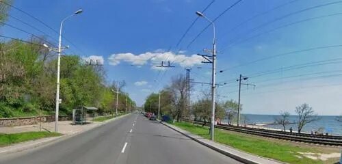 Приморский бульвар, 9 на карте Мариуполя - Яндекс Карты