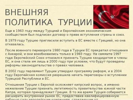 Турецкая внешняя политика