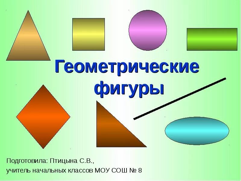 Презентации математике геометрические фигуры