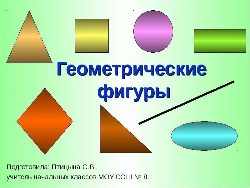 Презентация по математике фигуры