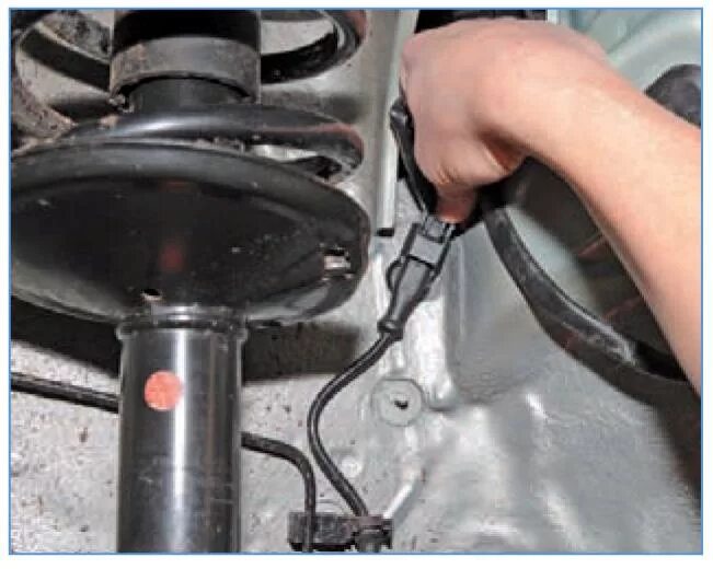 Абс на рено логан 1. Датчик абс рено логан 1 передний. Провод абс меган 2. Замена задних колодок рено сандеро. Абс передних колес логан.