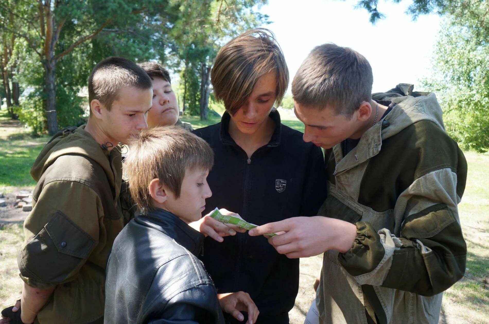 Профильная смена для несовершеннолетних. Отряд трудных подростков.