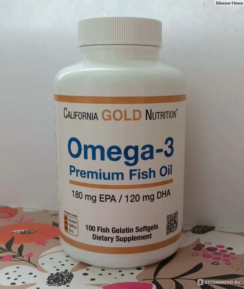 California gold nutrition omega 3 premium fish