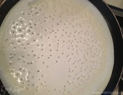 Тонкие блинчики на воде с молоком