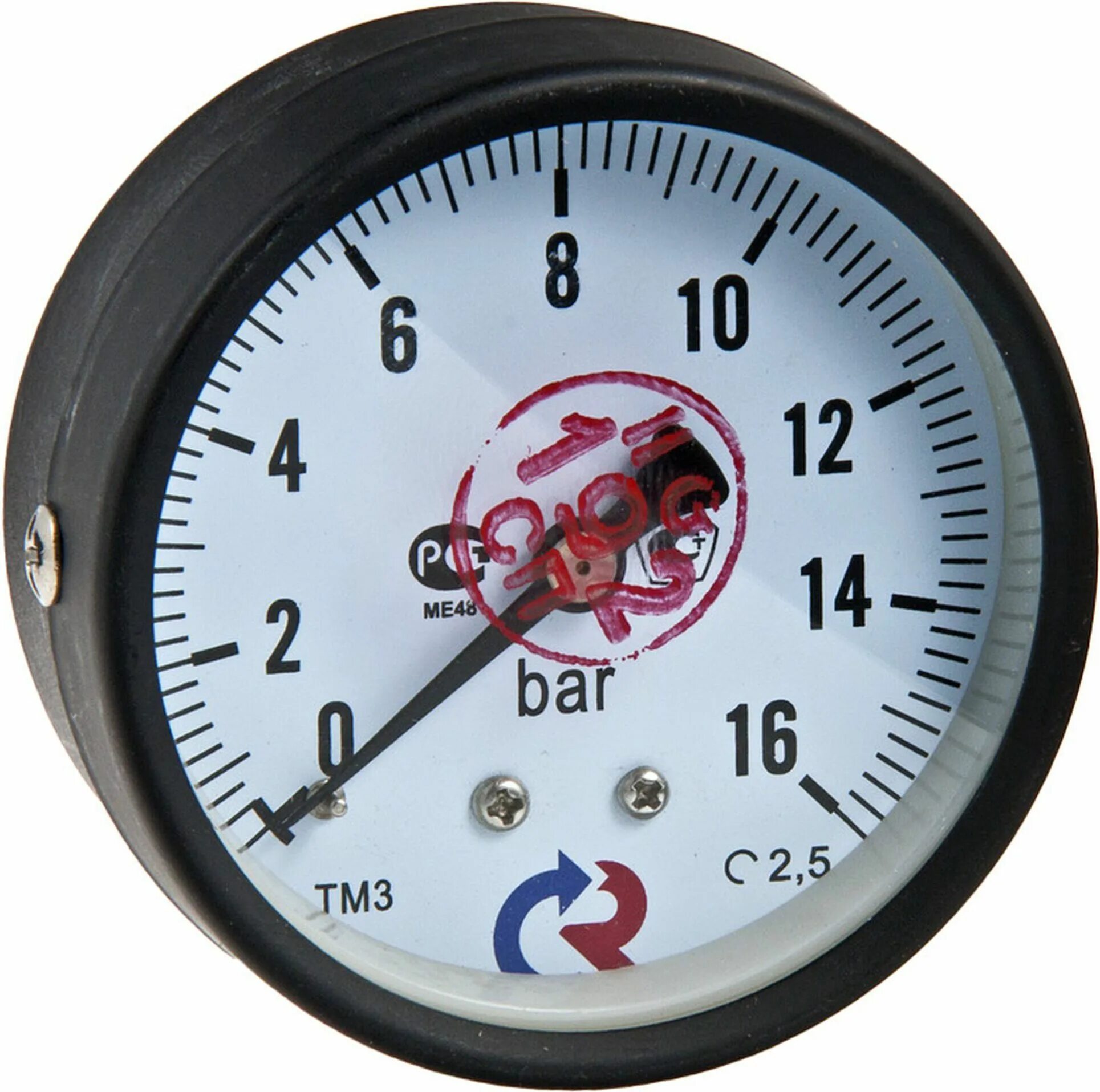 Манометр тм 521. Манометр тм 521 тэ.00.(0-1,6мпа), 100мм,. манометр росма 10 бар.