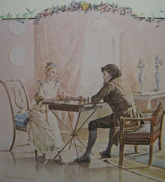 пушкин в гостях у семейства осиповых-вульф в тригорском. о чем ведут разговоры в доме лариных. пушкин "евгений онегин". татьяна ларина евгений онегин. сюжетные линии романа онегин - татьяна разговор с няней.