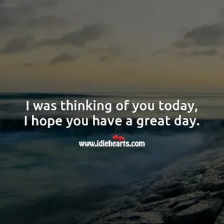 I hope that next time you ll