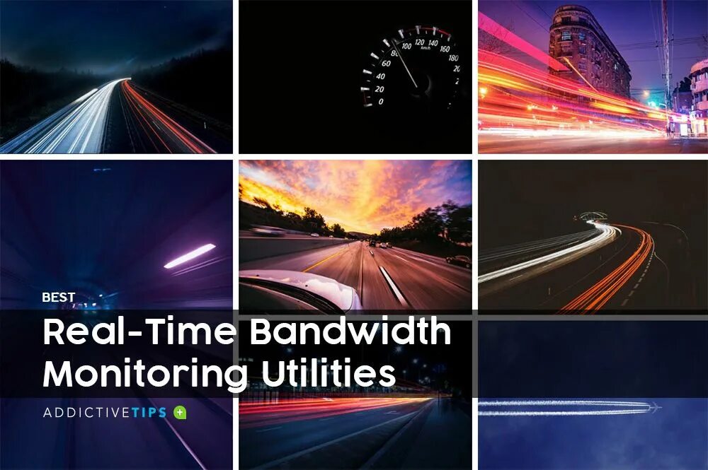 Real time monitoring. Real-time bandwidth monitor.