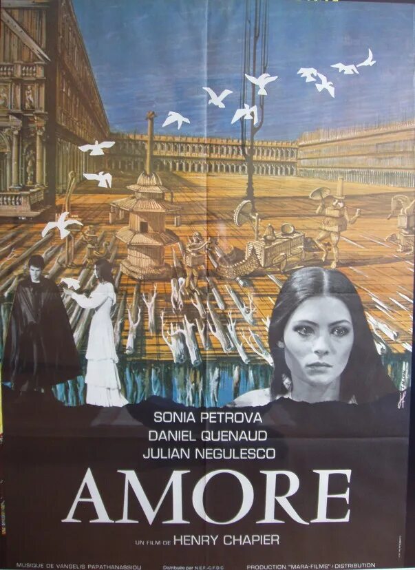 Le amore. Любовь Аморе 1974. Анри Аморе.