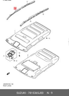 7815365J00 SUZUKI ЭНЕРГОПОГЛОТИТЕЛЬ ПЕРЕДНЕГО БАМПЕРА купить в интернет-магазине