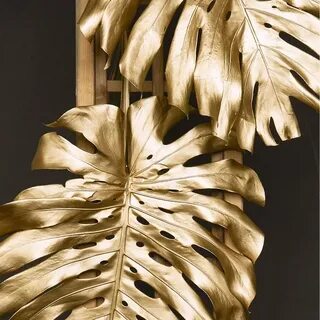 Gold leaves