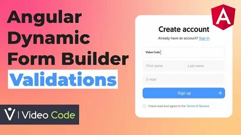 Angular forms