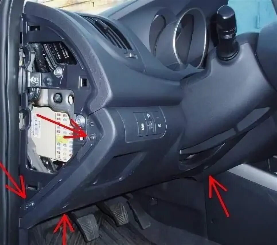 Хендай x35 блок всм заменить как извлечь 3.Расположение компонентов DRIVE2
