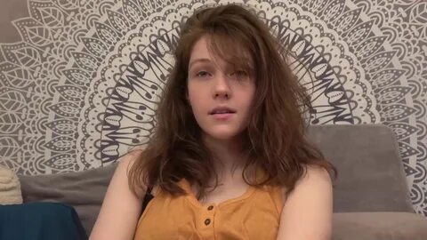 its_lily black-haired lady caresses boobs